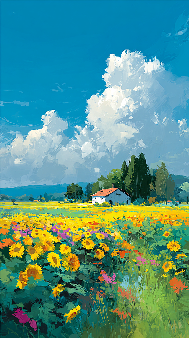 生成其他画面，要体现出生活的美好