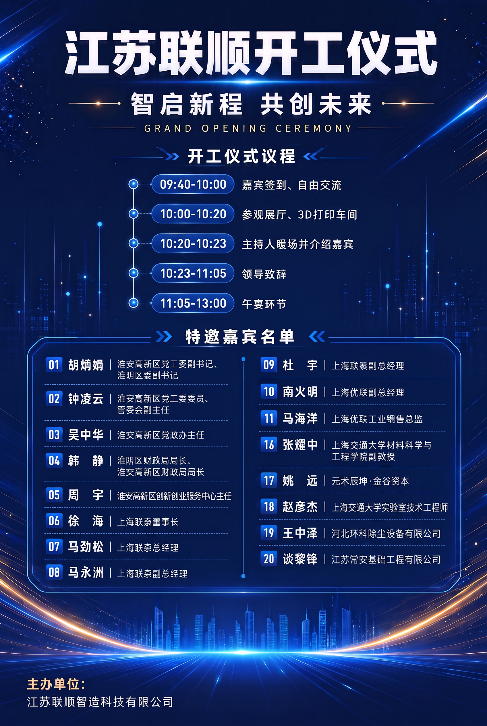 特邀嘉宾名单加上这个：四个人：姚远 元术辰坤·金谷资本 赵彦杰… - 图片创意预览
