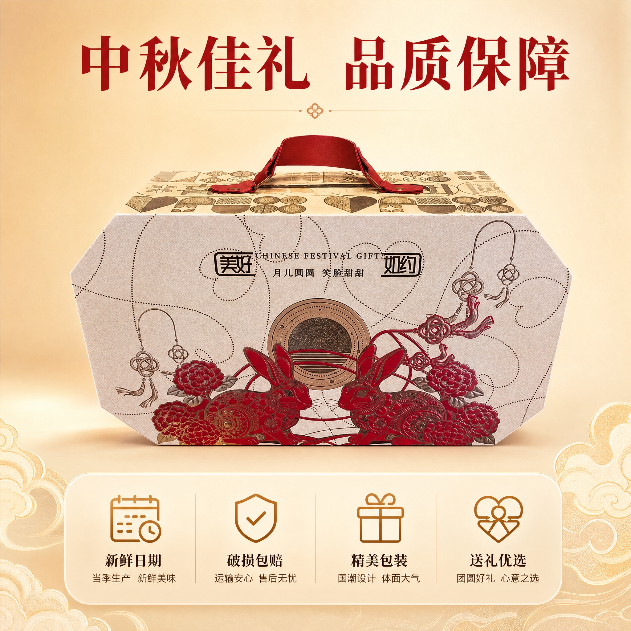 [主图-5] 服务保障与送礼价值图，打消购买顾虑，促进转化下单… - 图片创意预览
