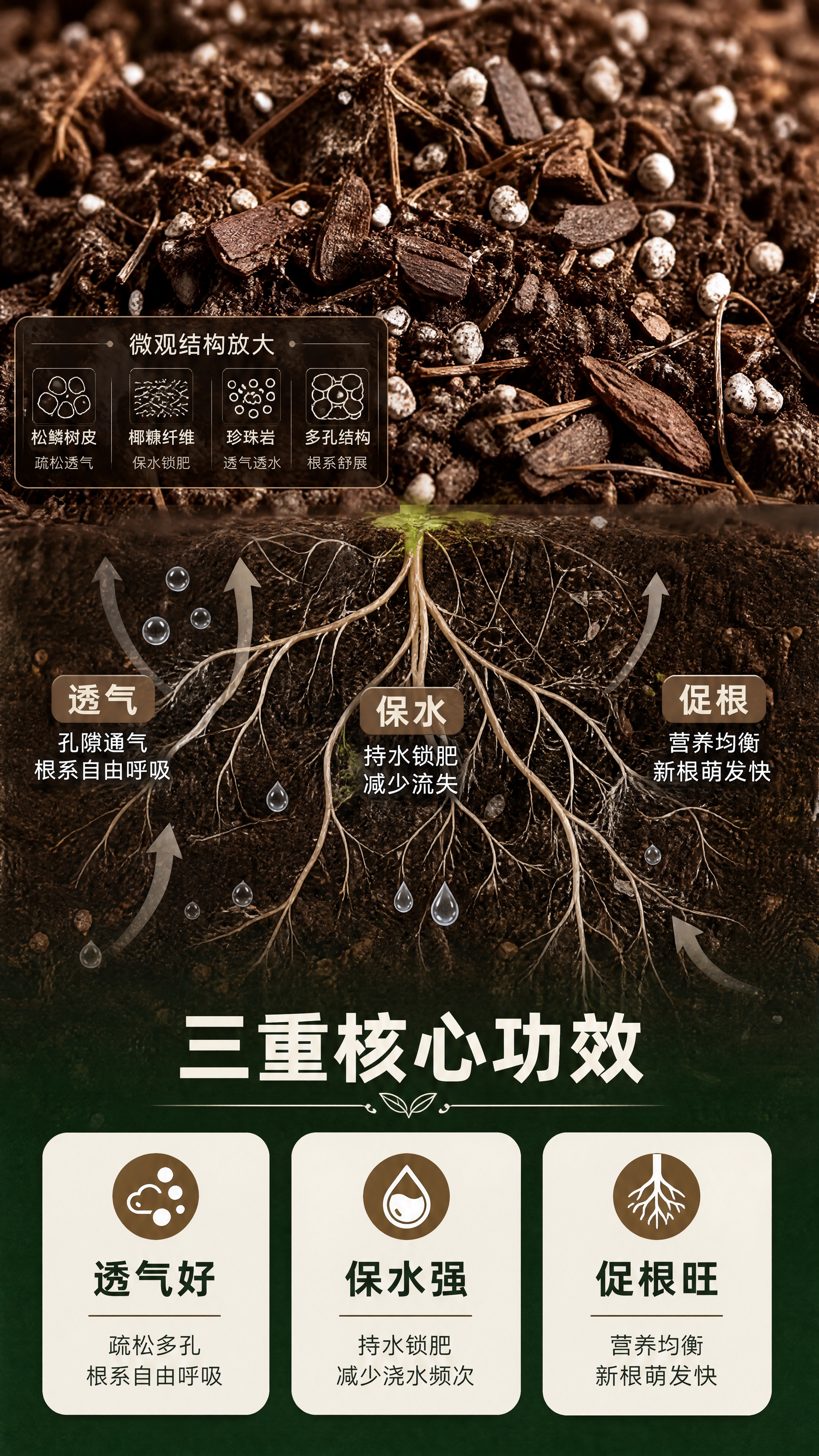 [商品] 使用【图1】蓝莓专用营养土实拍图；保留土壤深棕褐色、… - 图片创意预览