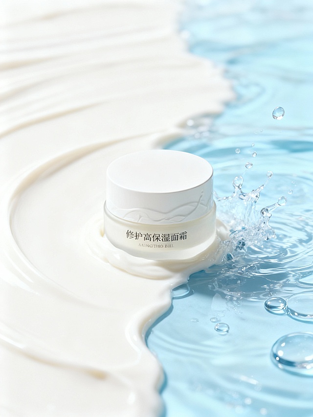 面霜质地·涂抹·商品图