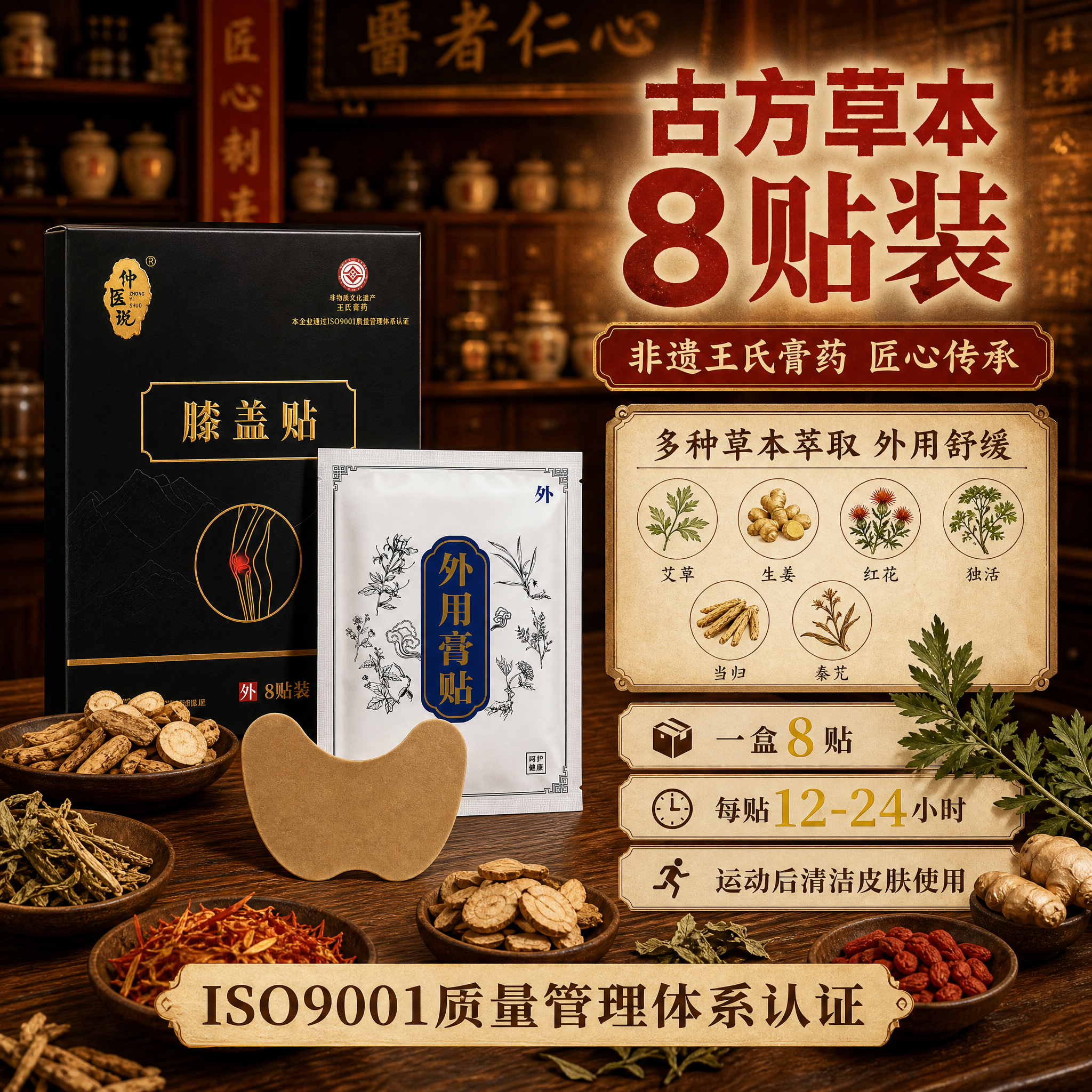 [主图-4] 主题：古方草本成分与包装规格 转化决策。拼多多风… - 图片创意预览