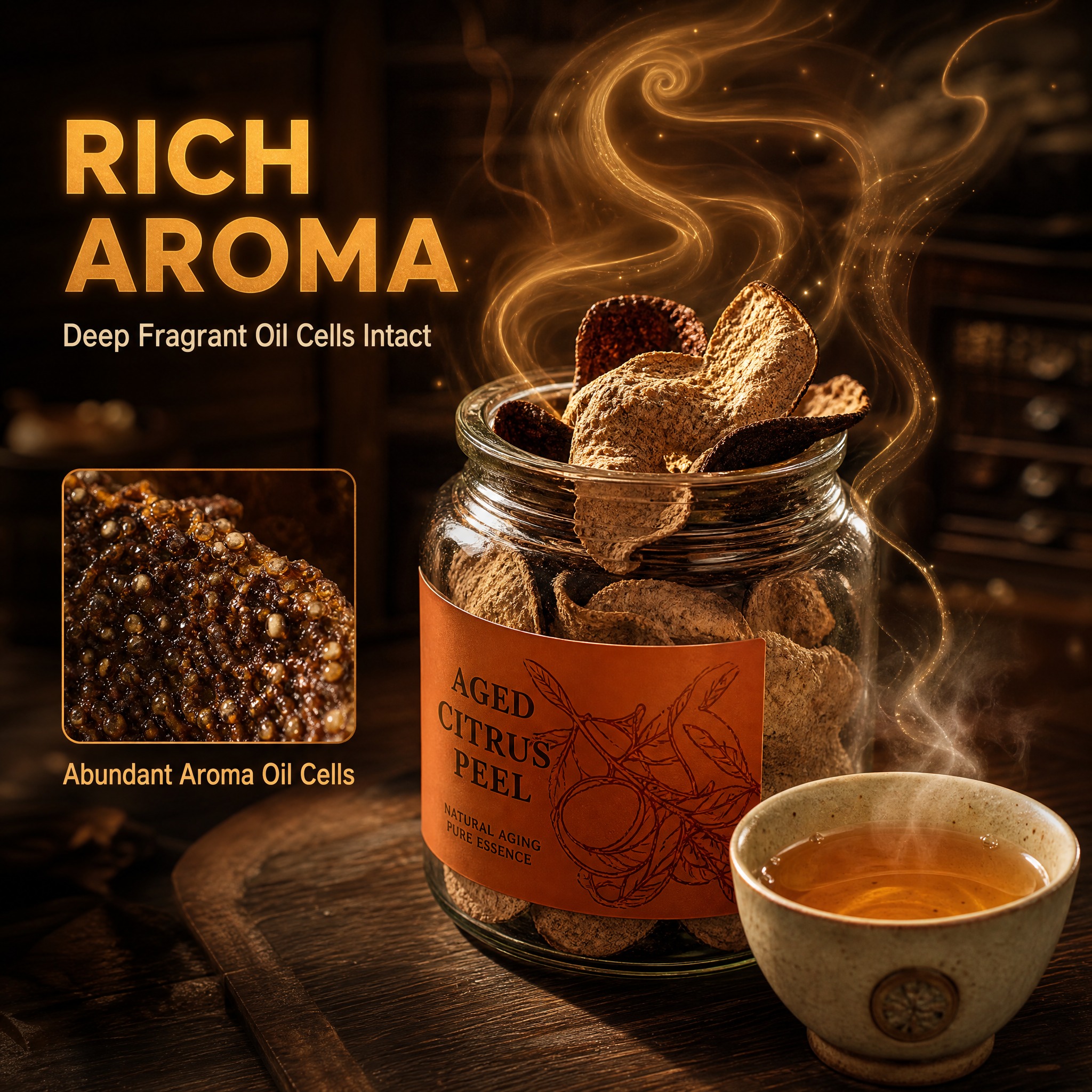 [主图-5 卖点图] 主题：Rich Aroma - Deep… - 图片创意预览