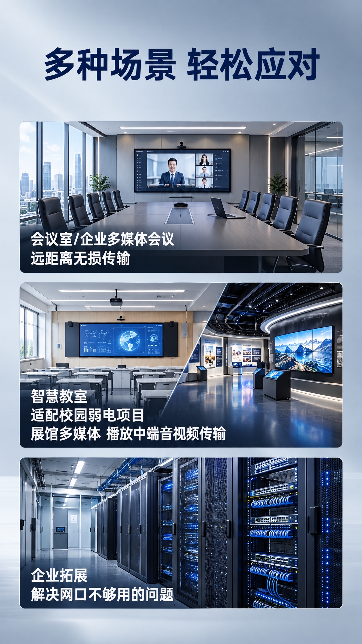 基于参考图重新生成电商详情页，延用第一张的大气简约商务科技风格… - 图片创意预览