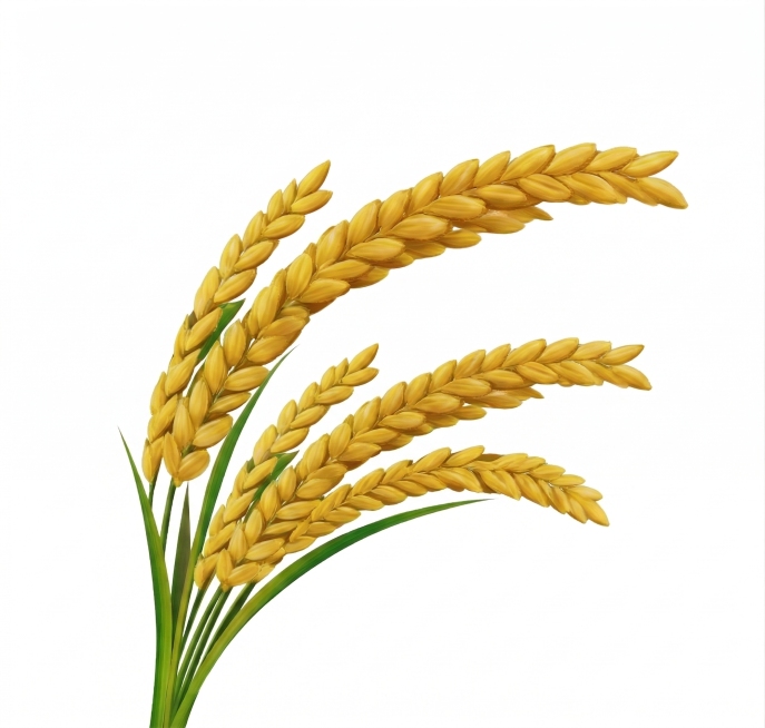 换成黄色的稻穗预览效果