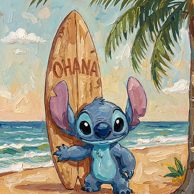 生成颜料涂彩产品图，尺寸1:1（可爱风格）