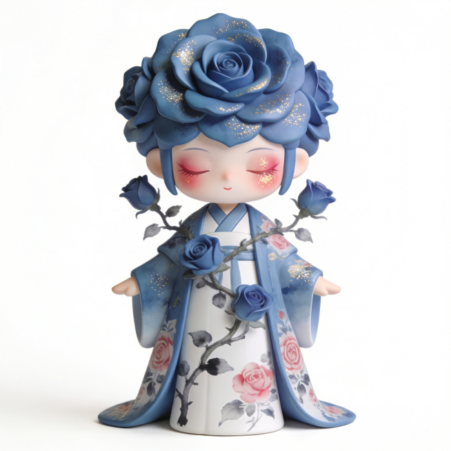 将背景修改为纯白色，保留原角色主体形象、所有细节和色彩不改变预览效果