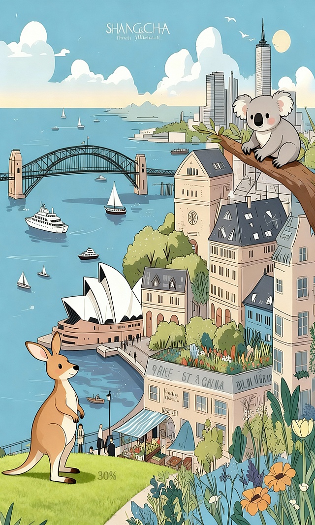 袋鼠的大小和位置不合理 调整一下