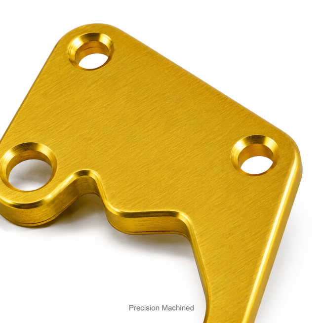 「图片1」，参照原图和标题RS150 267mm Front Disc Brake Caliper Bracket Adaptor，生成5张风格统一英文电商详情图，包括主图，多角度实拍图，细节特写图，预览效果