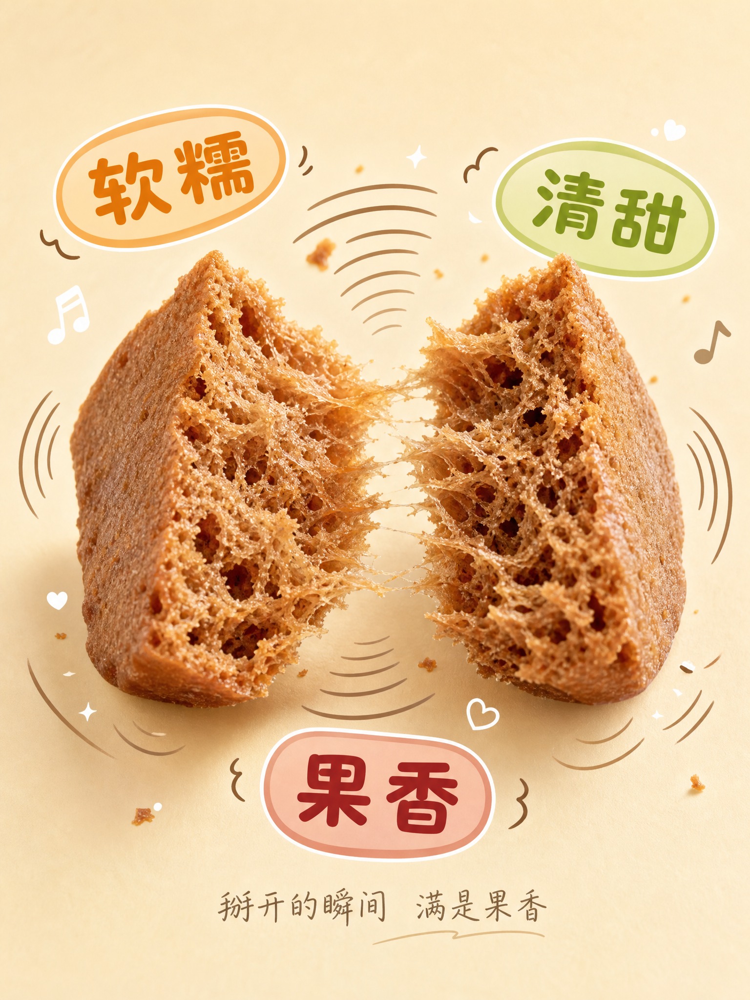 电商商品营销海报，9:16竖版，创意 ASMR 风格美食特写，… - 图片创意预览