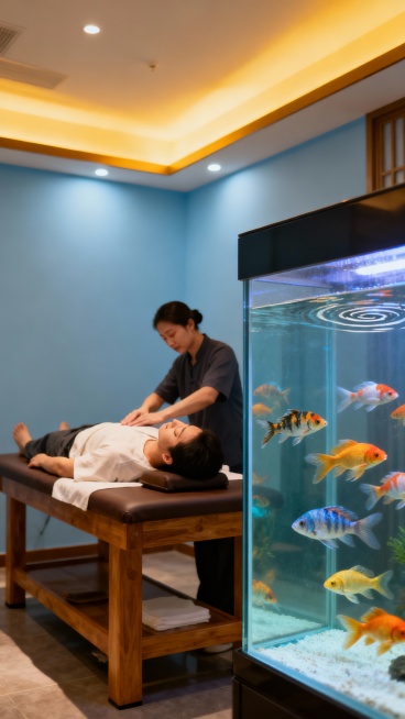 生成50张上面全身按摩照片预览效果