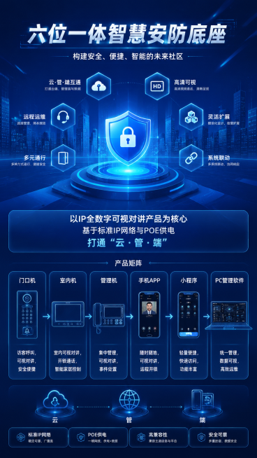 生成安防底座方案图预览效果
