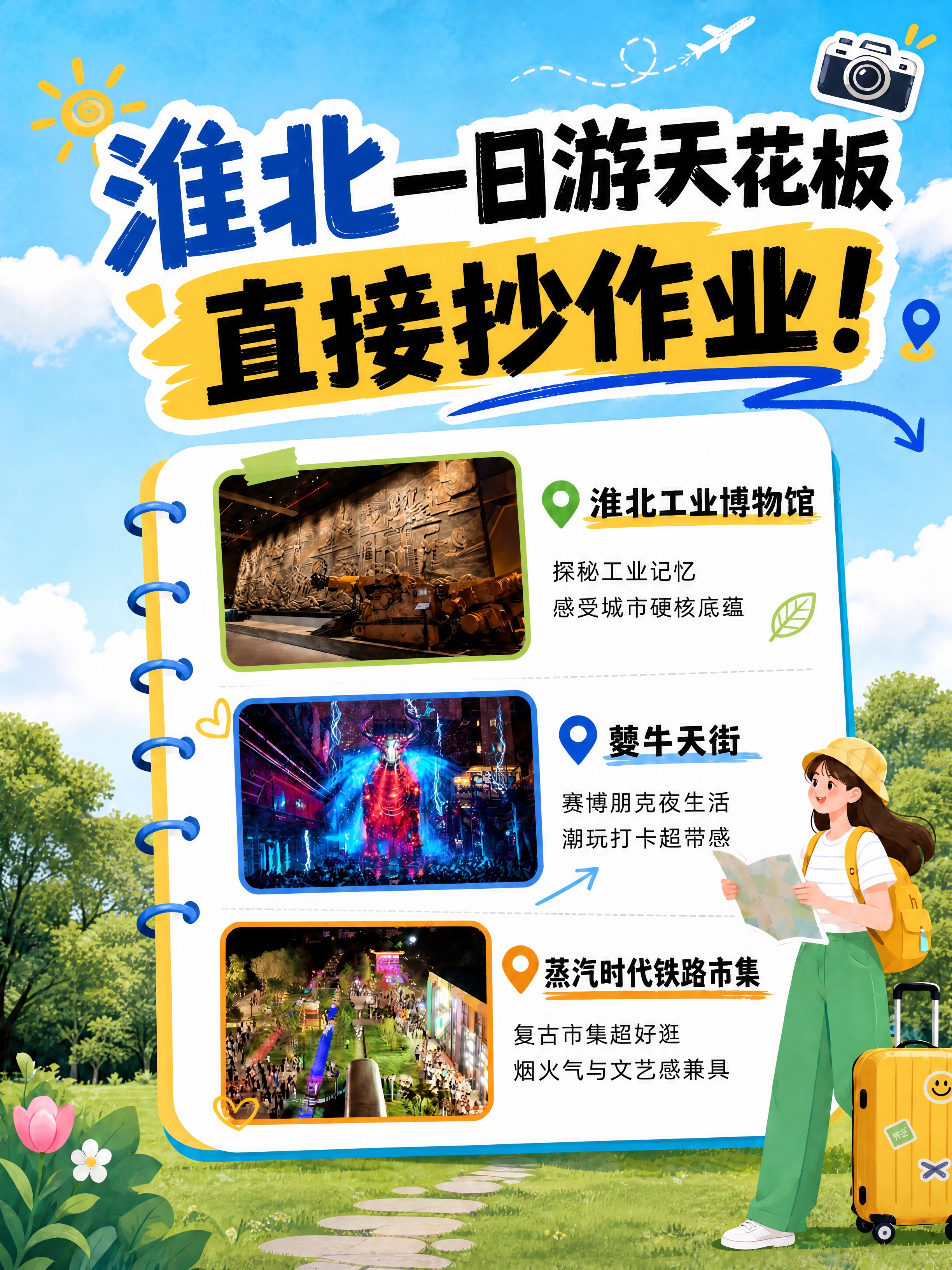 删除图片左侧的塔形建筑（带"淮北"字样的高塔）及其下方的路牌指… - 图片创意预览