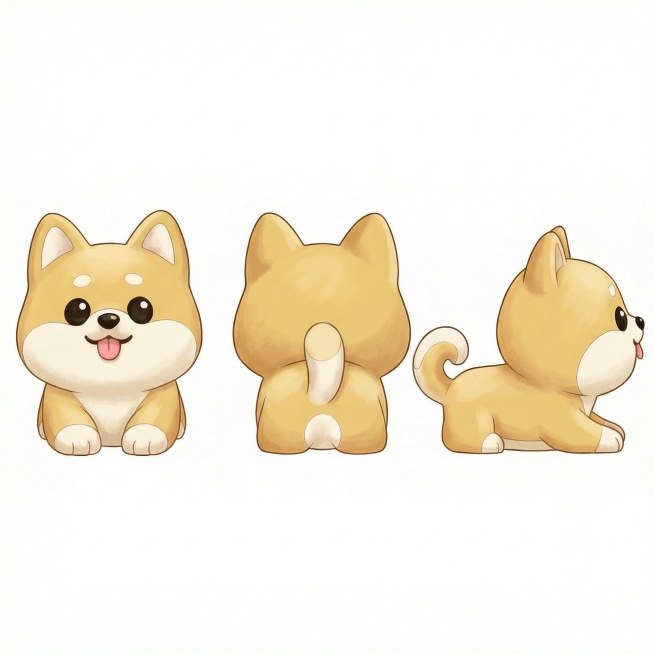 给线稿填上颜色预览效果