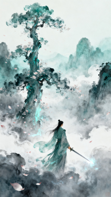 水墨风 修仙预览效果