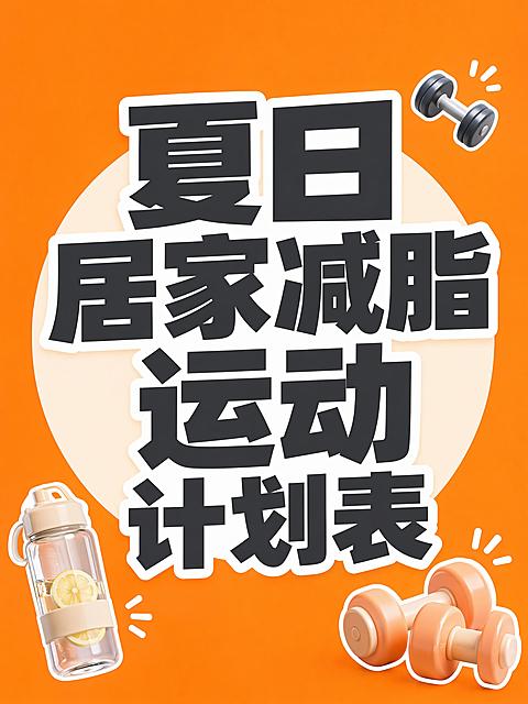 小红书夏日居家运动