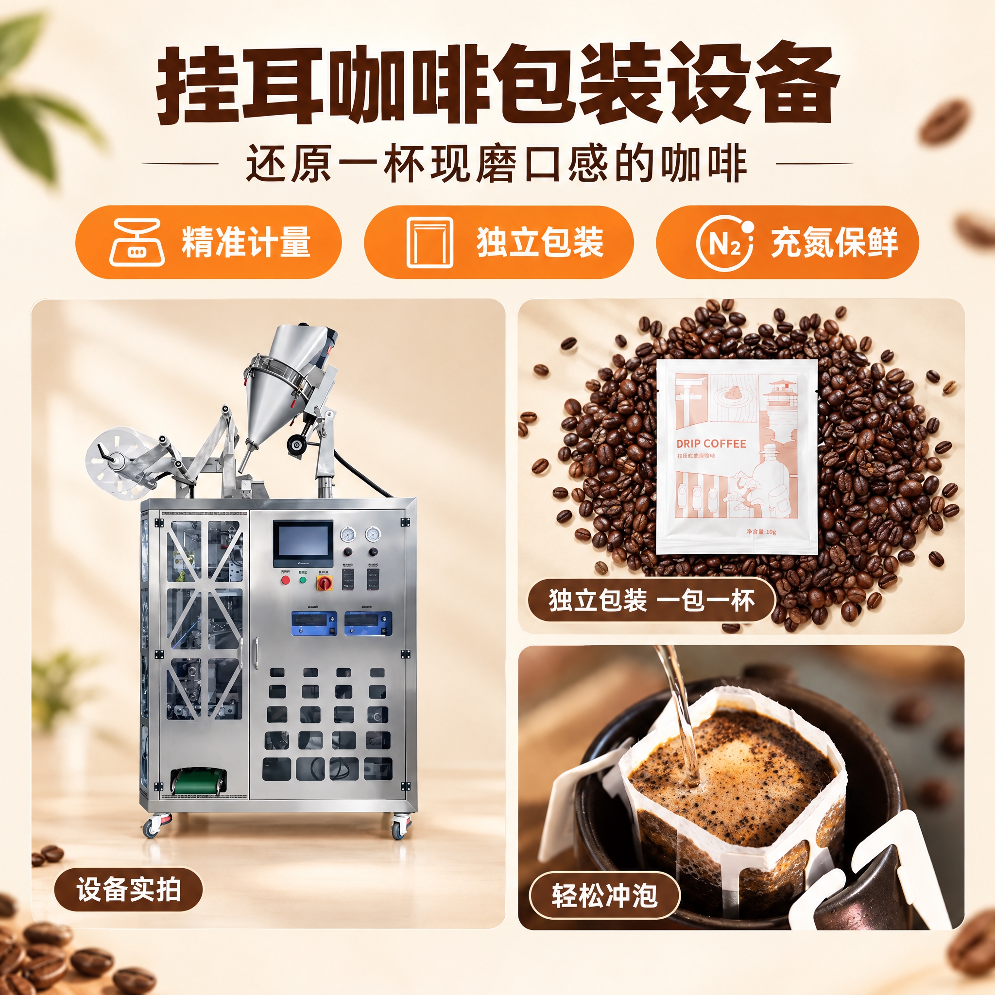 把用户提供的三张素材图合成一张正方形电商营销图，保持三张图里产… - 图片创意预览