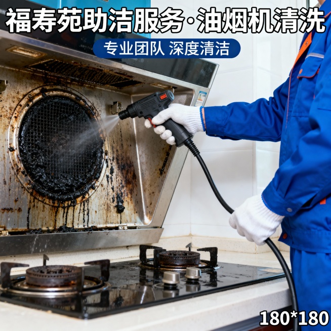 做一套关于助洁服务的主图*1张+轮播图*3张+具体服务项目：上门理发、上门修脚、日常保洁、深度保洁、开荒保洁、擦窗、收纳整理、家宴服务、柜式空调清洗、挂式空调清洗、油烟机清洗、滚筒洗衣机清洗、冰箱清洗预览效果