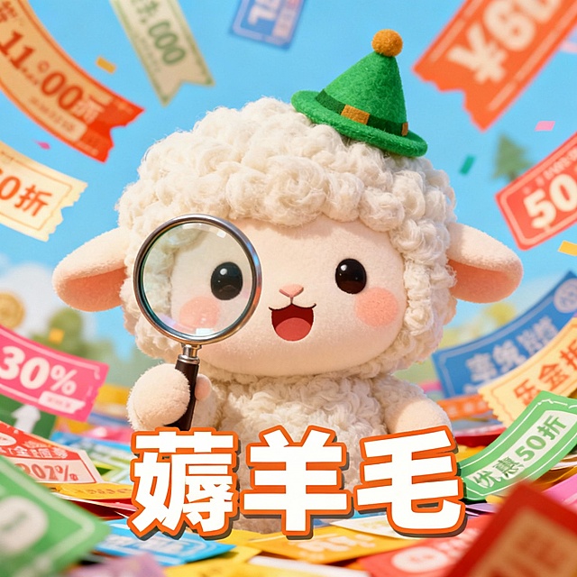 我是一个专门分享薅羊毛的一位热心群众，通过公众号、短视频等方式和各类平台宣传各种薅羊毛的方法，需要一个出一个头像，你帮忙设计一下