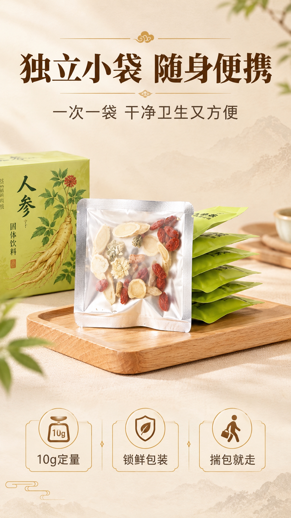 [商品] 使用【图2】独立小袋包装+外盒参考；保留透明小袋内可… - 图片创意预览