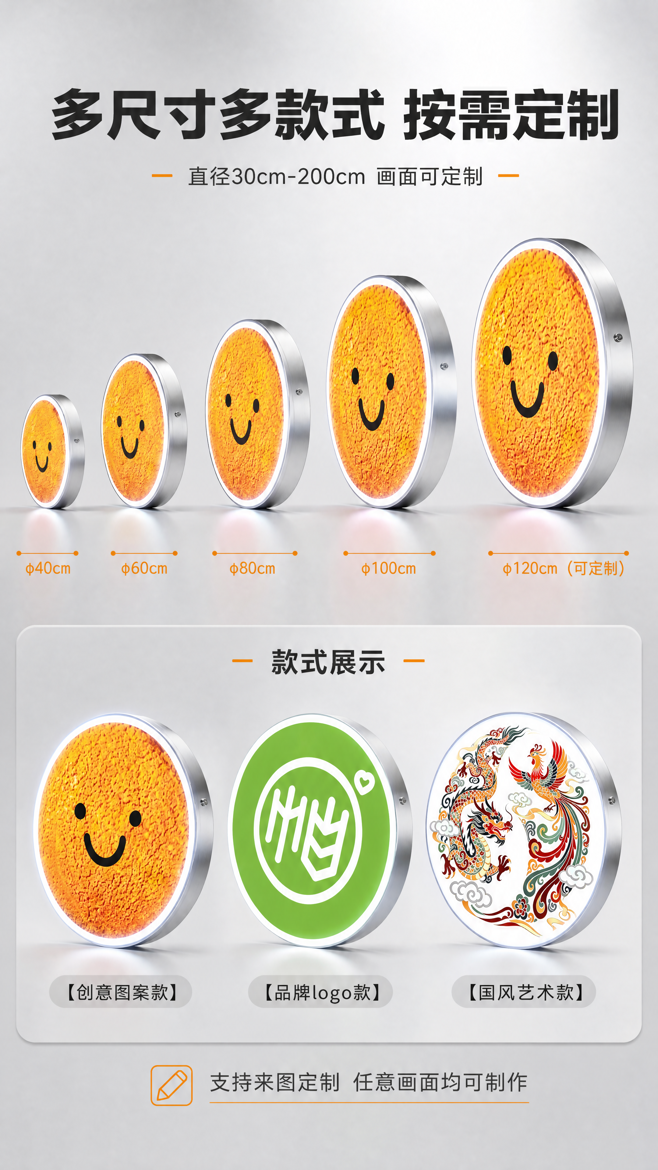 [商品] 使用【图6】多尺寸铝框叠放、【图2】笑脸款、【图3】… - 图片创意预览