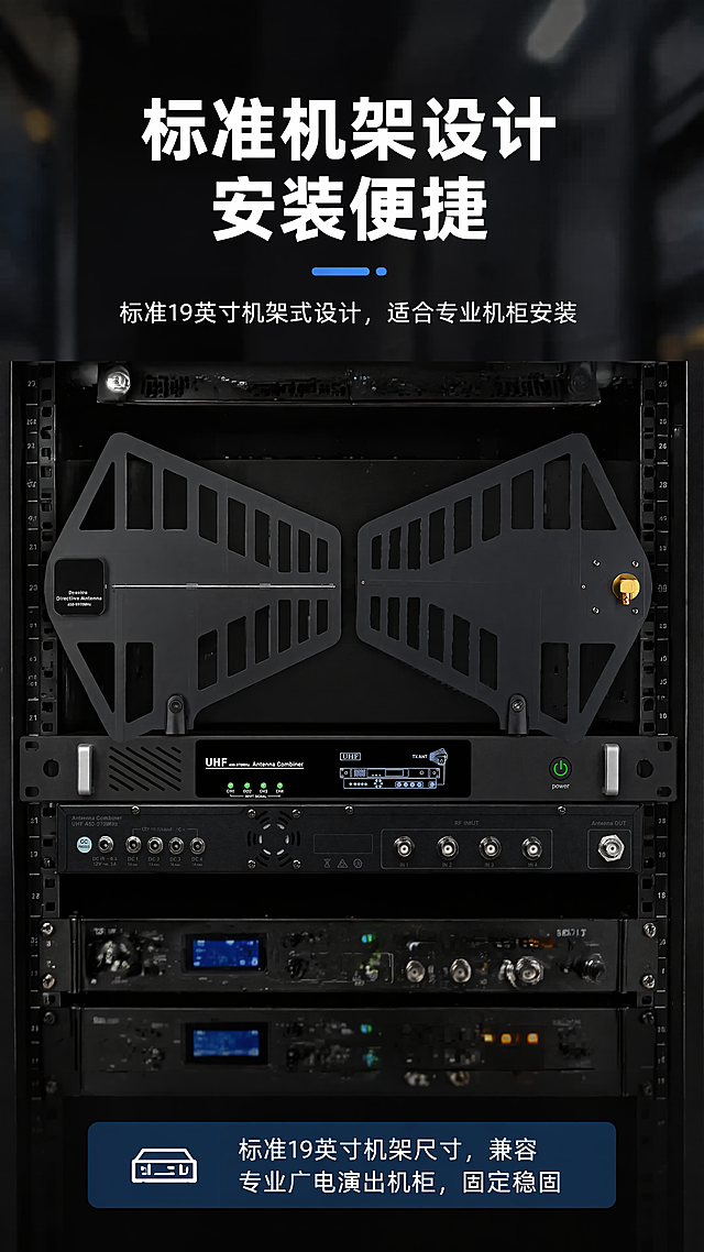 根据产品特性再生成5张关于无线耳返监听信号放大器的特点