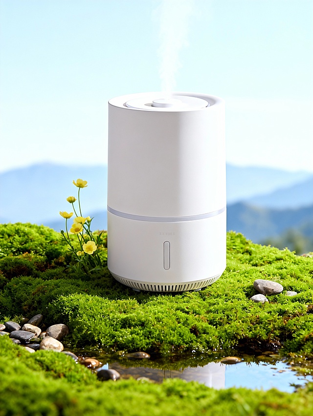 自然山脉·青苔元素·电商商品主图