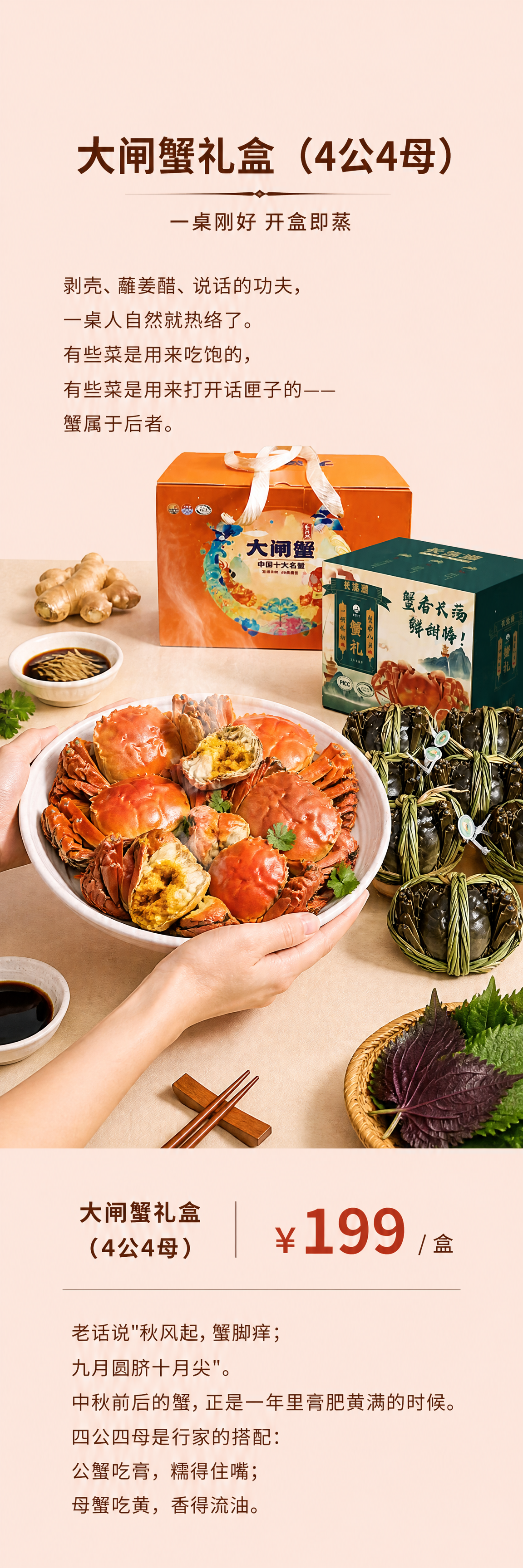 竖版长图海报，1:3比例，清新淡雅风格，纯色背景。顶部约3cm… - 图片创意预览