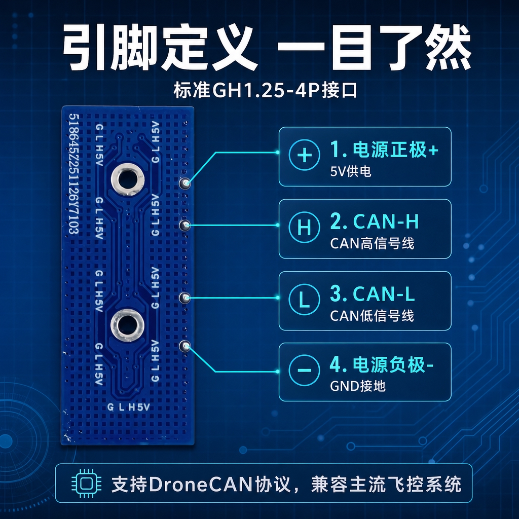 [商品] 使用【图4】CAN扩展板背面引脚定义图；保留蓝色PC… - 图片创意预览