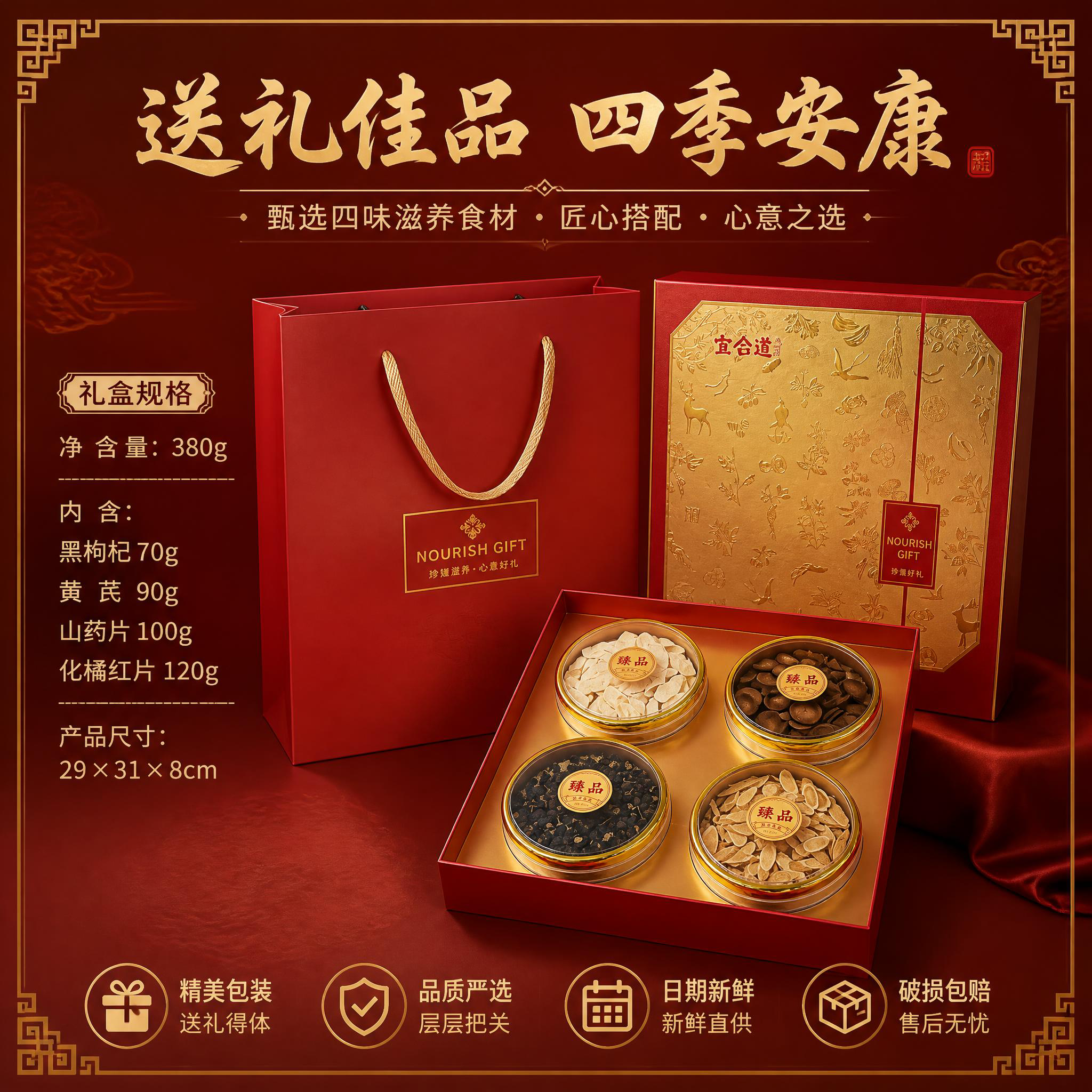 [主图-5] 礼盒规格与送礼价值 展示完整礼盒套装 规格参数… - 图片创意预览