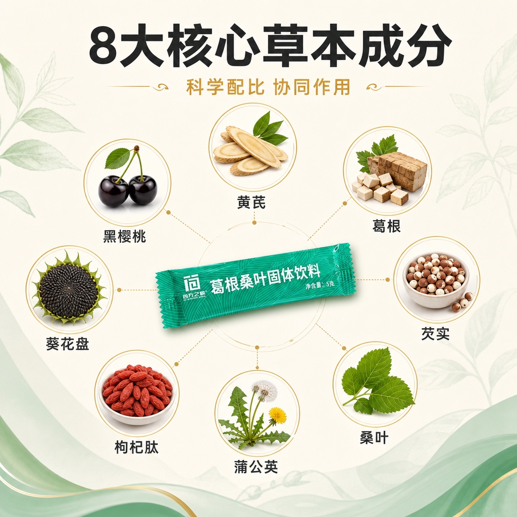[主图-2] 核心成分展示 8大草本原料介绍 [统一基调] 国… - 图片创意预览
