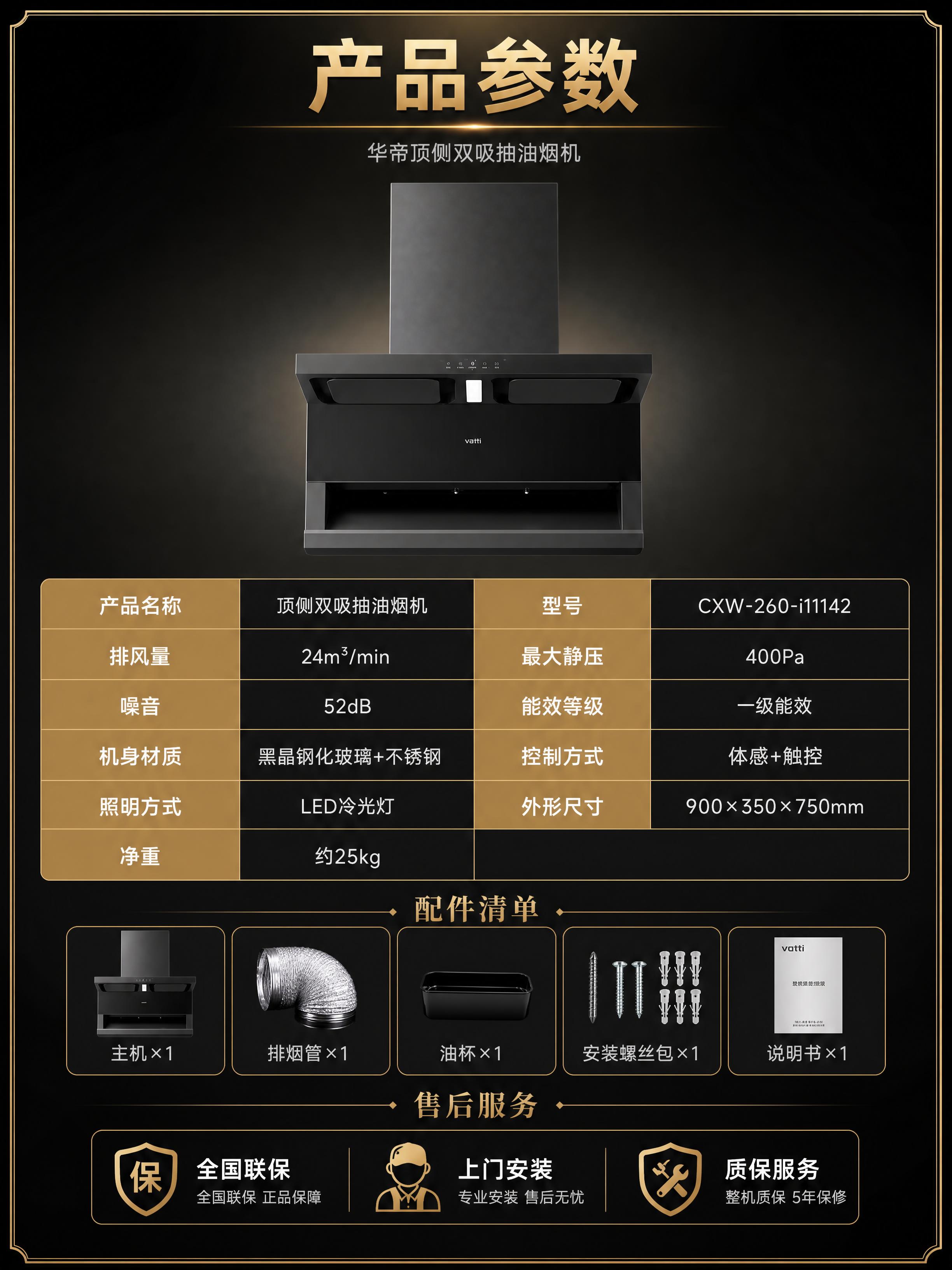 [第13张] 详情页产品参数-规格参数表+配件清单（收尾页）。… - 图片创意预览