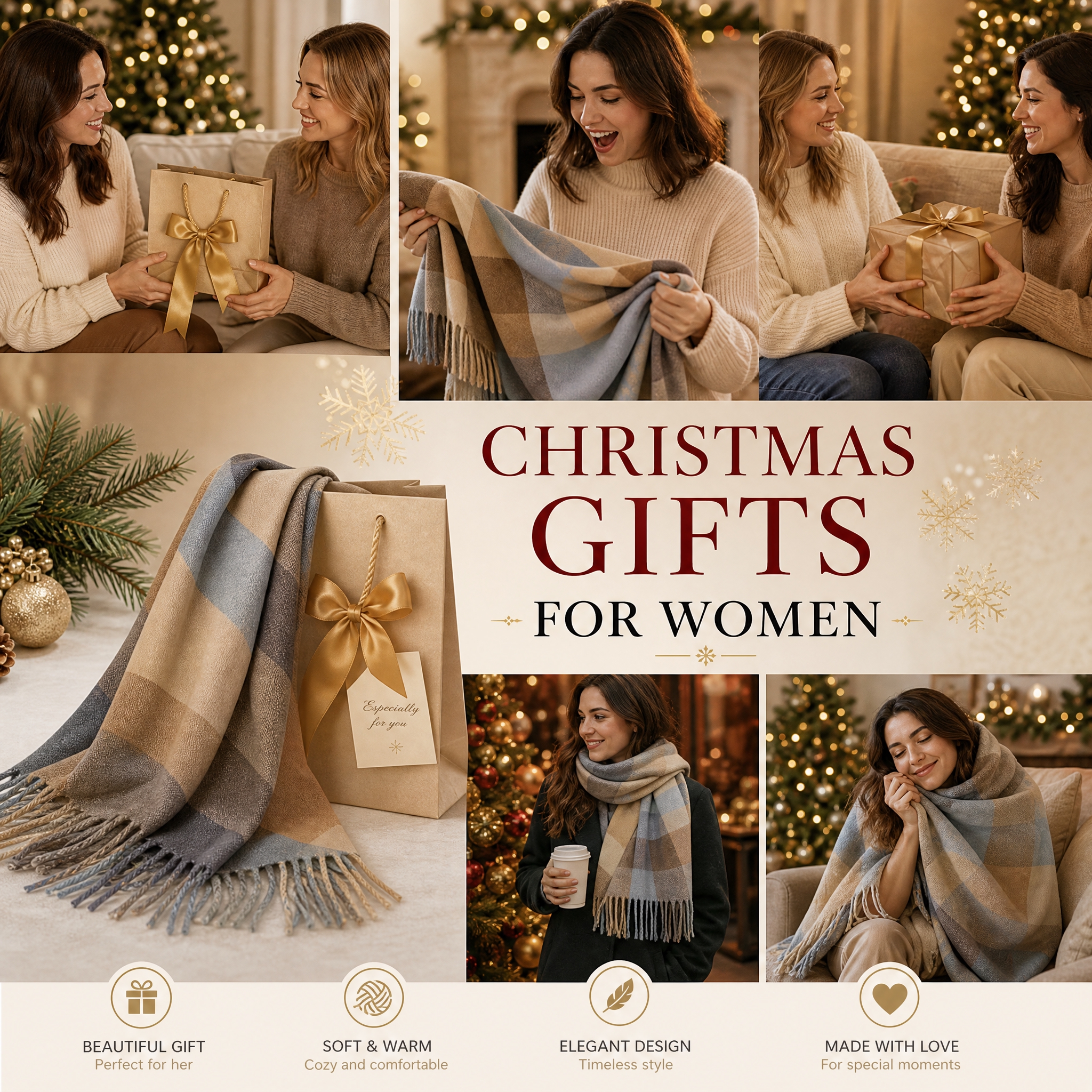 Elegant festive collage infogra… - 图片创意预览