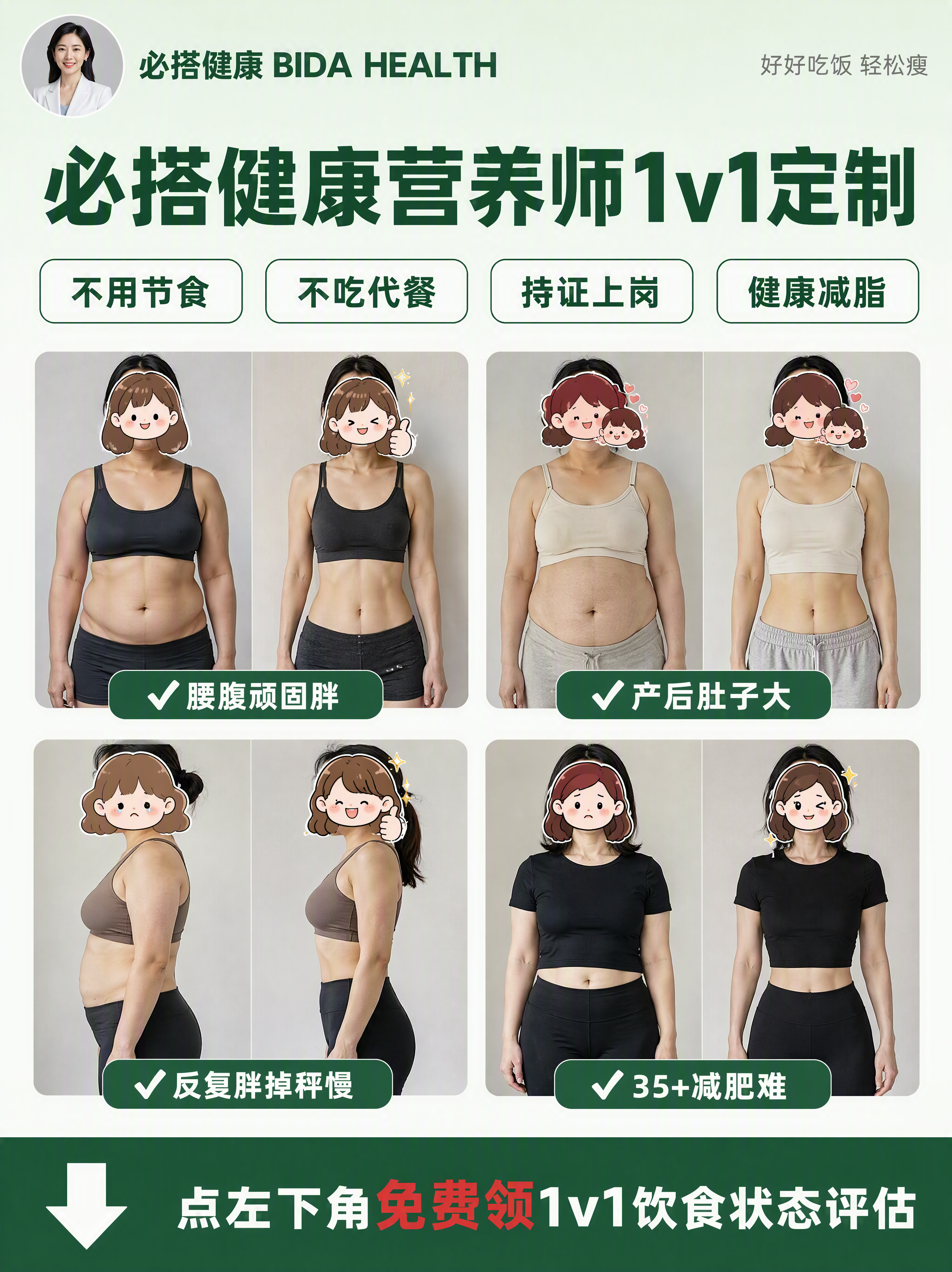 小红书3:4竖版图文内页，真人IP清新商务风，版式精美，小红书… - 图片创意预览