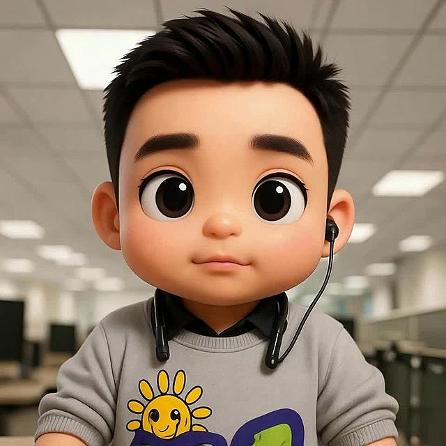 这个Q版人物用蹩脚的东北口音说““马年到啦！福马祝你鸿福齐天，啥事儿都顺顺溜溜的嗷！”“那个啥…… 忘了祝大伙儿身体贼拉棒，吃啥啥香！” ！”