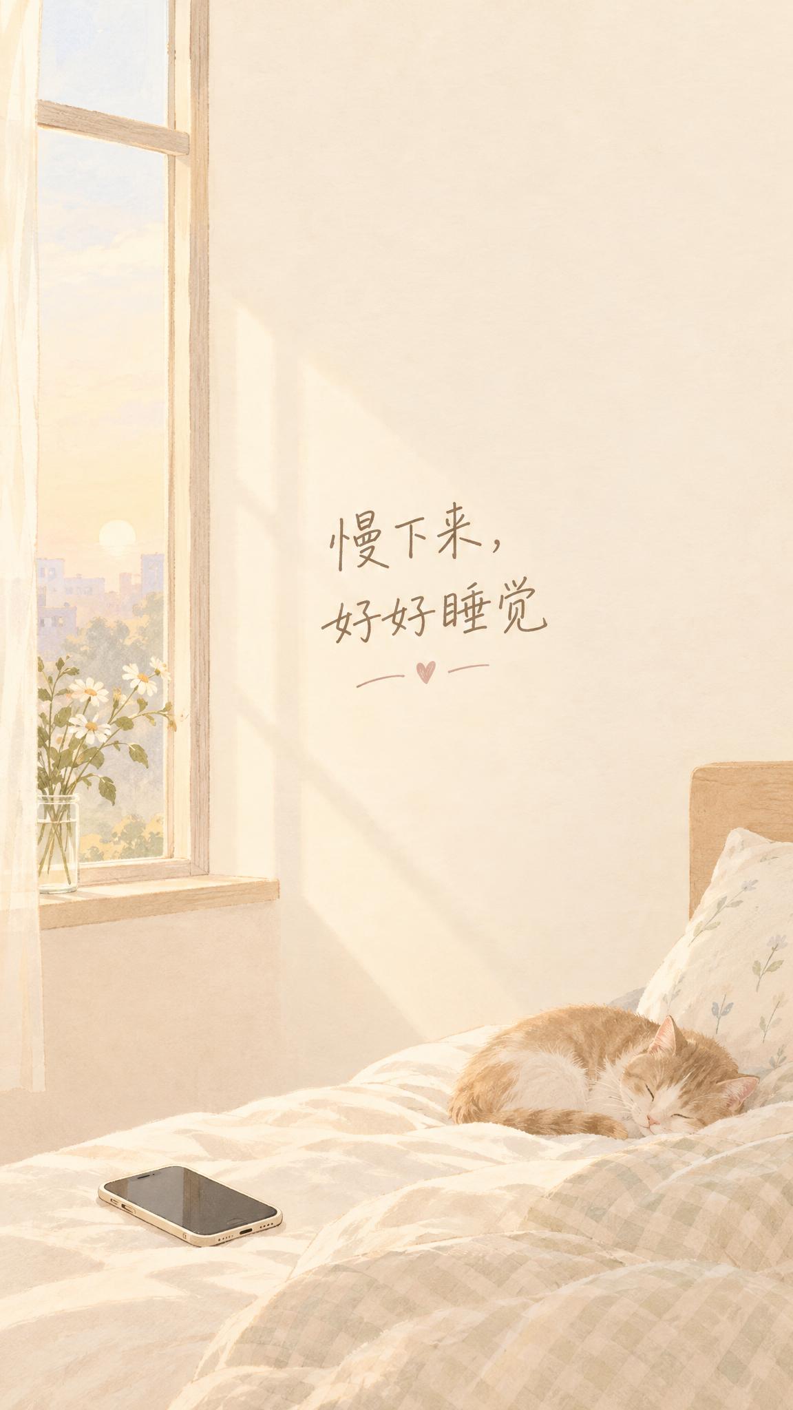 竖版信息长图封底，简约手绘插画风格，暖米底色，柔和低饱和配色，… - 图片创意预览