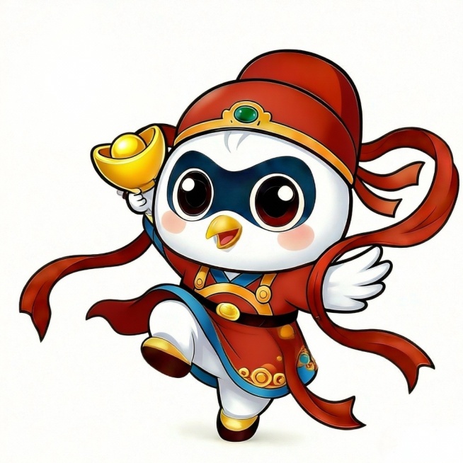 把这个IP形象改成财神爷形象预览效果