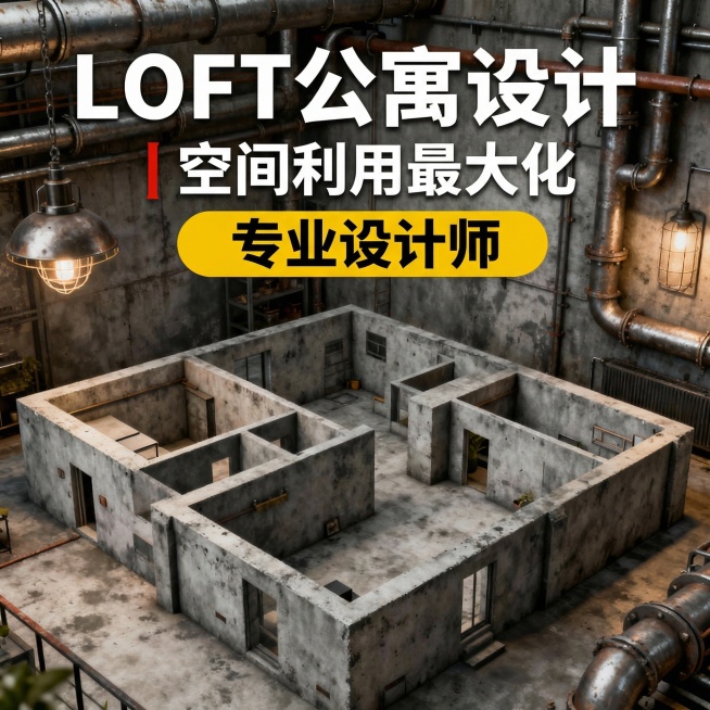 请自由选择括号内的3到5个关键词来替换图片中的文字部分，主图的合计风格以及颜色搭配参考上传的2涨图，依次搭配不同文案进行设计5个新的主图：【家装效果图定制_客餐厅卧室厨卫_现代简约风格
工装设计_商铺预览效果