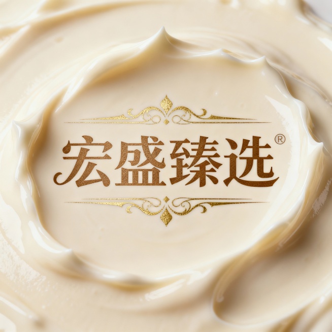 名字叫宏盛臻选 产品是干噎酸奶要有创意看着来高端预览效果