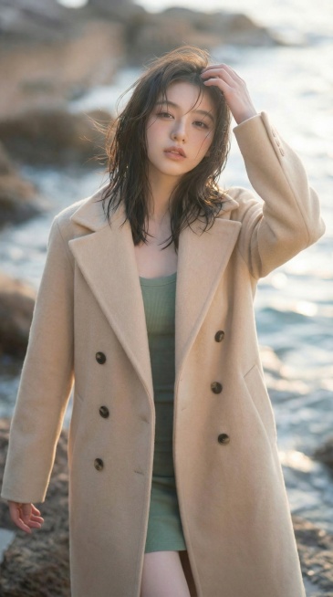 保留人物形象和风格，确保主体人物占据画面核心区域，视觉焦点完全集中在人物身上生成10张不同姿势的照片预览效果