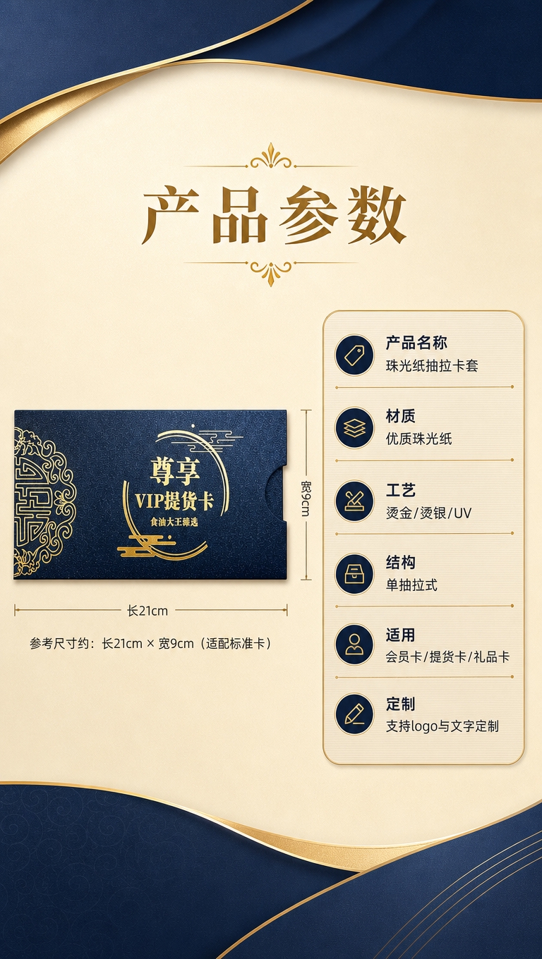 [商品] 使用【图1】藏青色卡套标准正面图；保留卡套结构、比例… - 图片创意预览