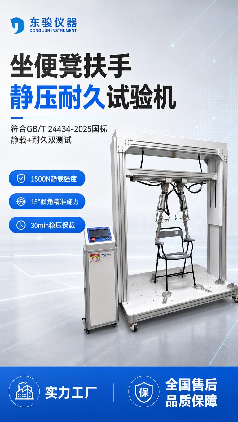 [商品] 使用【图1】坐便椅扶手静载耐久试验机整机图；保留设备… - 图片创意预览