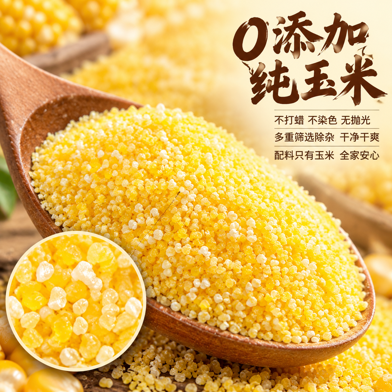 [主图-3] 品质细节 0添加 干净无杂 微距种草。 [统一基… - 图片创意预览