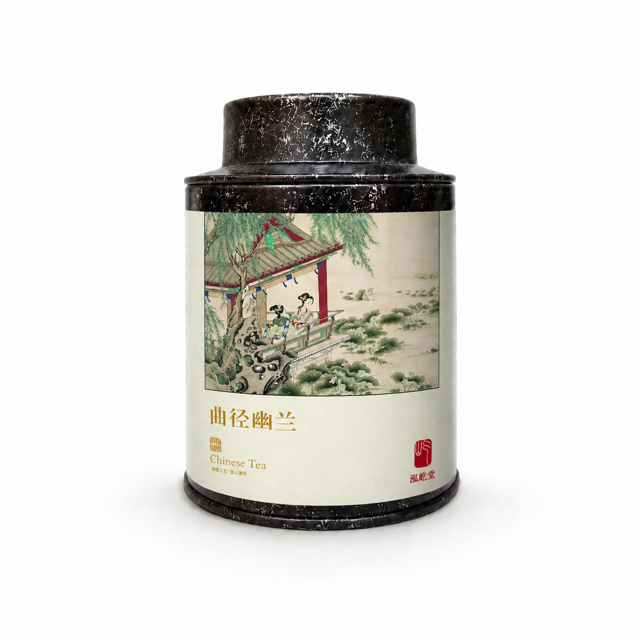 将提供的新标签替换到黑色罐子原有标签位置，保持罐子造型、透视和… - 图片创意预览