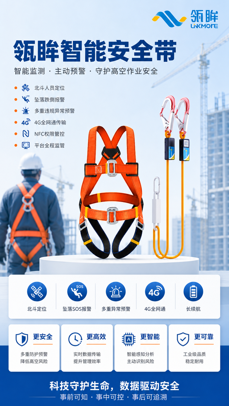 [商品] 使用【图3】瓴眸五点式全身安全带+双钩传感安全绳整套… - 图片创意预览
