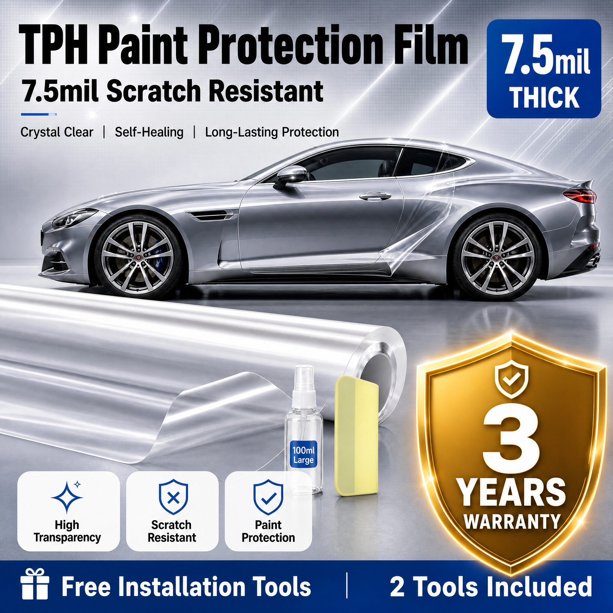 [单张主图] TPH Paint Protection Fil… - 图片创意预览