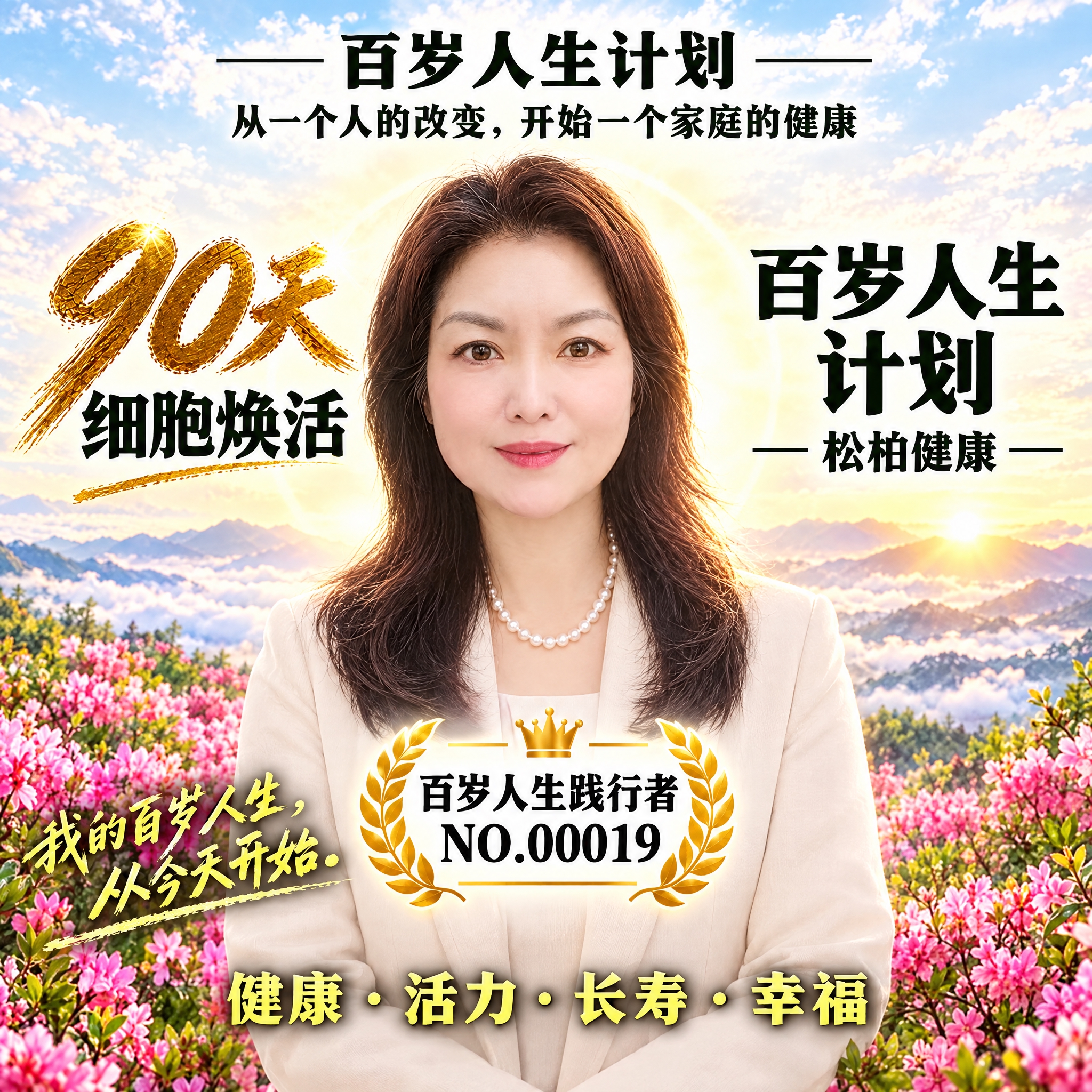 参照第一张海报的人物与配色风格（第二位照片中的女士：深色长卷发… - 图片创意预览