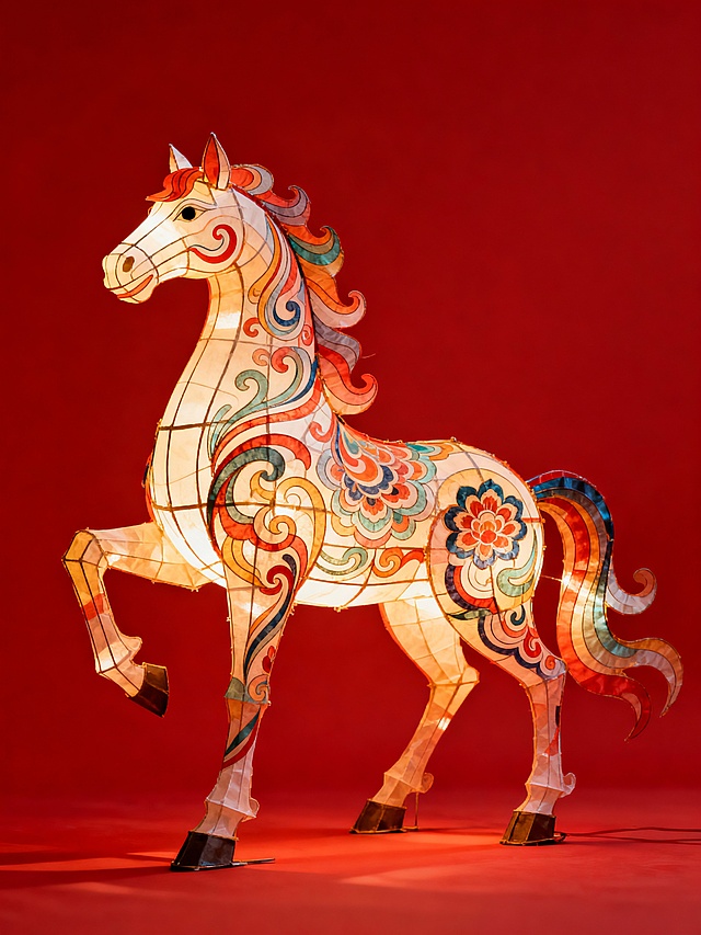 马 花灯