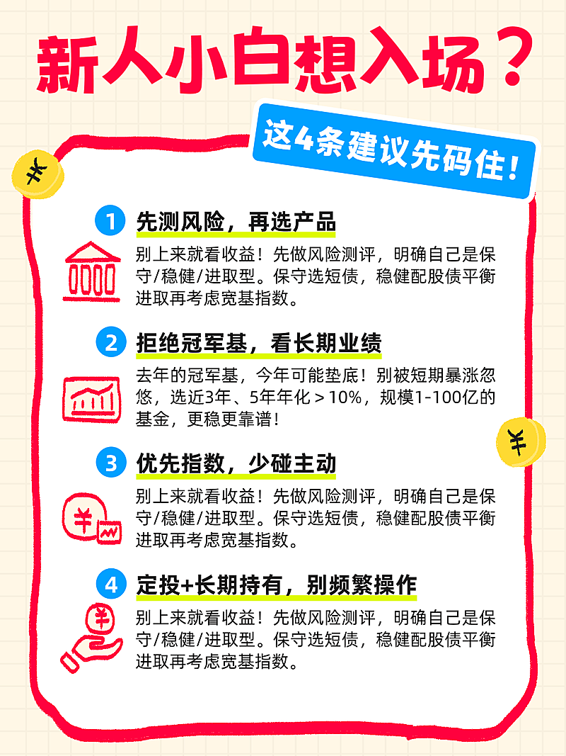 基金证券新手小白科普小红书封面