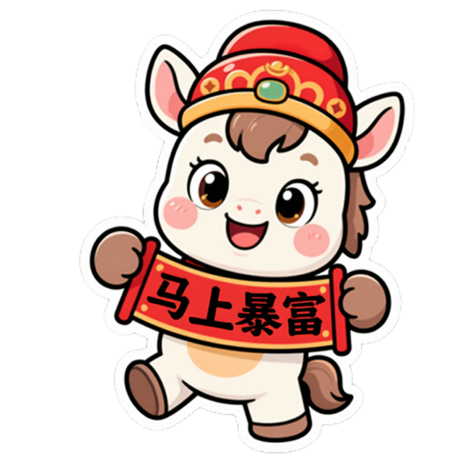 把图片上的马年暴富改成马上暴富 其余不变预览效果